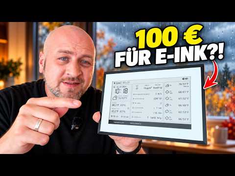 SwitchBot E-Ink-Wetterstation im Test: großes E‑Ink-Display, lange Laufzeit, viele Rollen