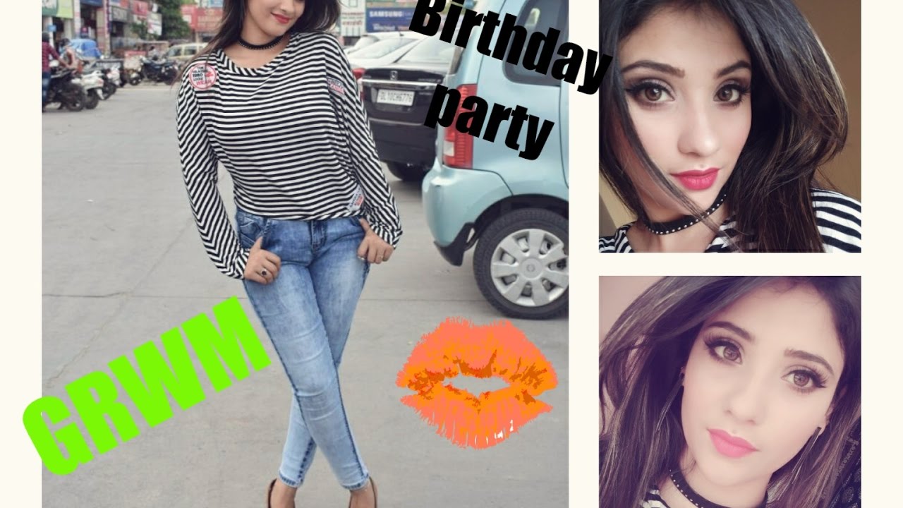 GRWM In Friend Birthday Day Time Party Makeup Shy Styles YouTube