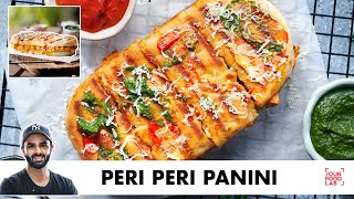 Peri Peri Panini Recipe | Street Style Sandwich | पेरी पेरी पनीनी सैंडविच | Chef Sanjyot Keer screenshot 2