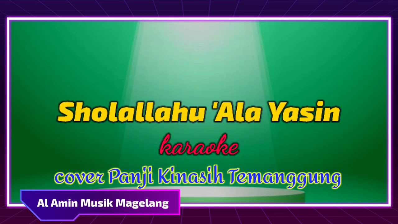 Style rebana hadroh_Sholallahu 'ala yasin #karaoke #PanjiKinasih #cover