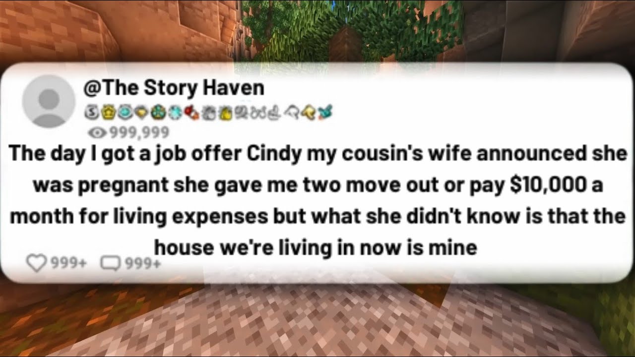 The day I got a Job offer, my cousin's wife , announced she was Pregnant. she gave me two options...