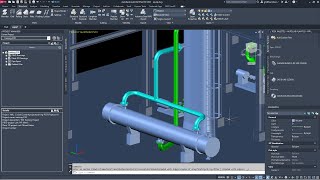 Autocad Plant 3D - Pipe Modelling