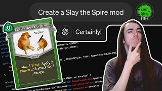 Can ChatGPT teach you how to mod a game (Slay the Spire)