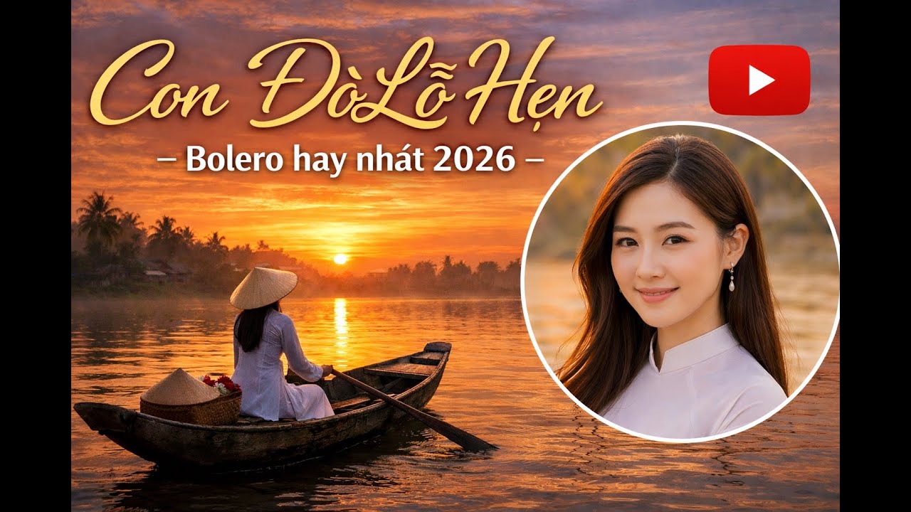 Con Đò Lỡ Hẹn – Bolero AI Hay Nhất 2026 | Giai Điệu Buồn Miền Sông Nước, Nghe Là Thấm