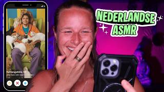 ASMR Ik probeer NIET te lachen bij deze Tinder Verhalen (deel 2) 😂 nederlands fluisteren, dutch