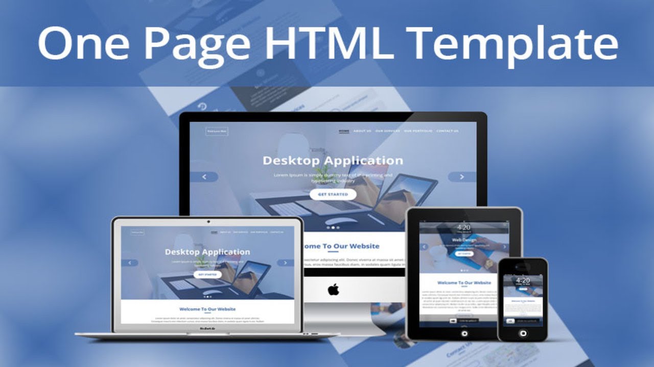 Single Page IT - Software Company Website Design -HTML-CSS-JavaScript- 100% Free - Free Website Code