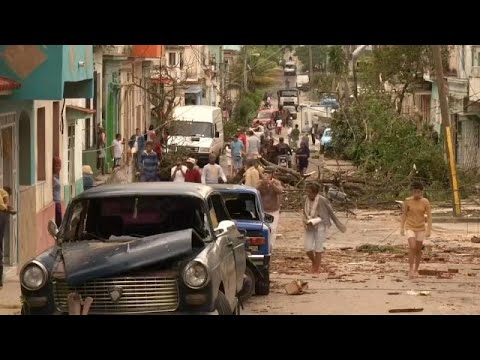 Huge clean-up effort in Cuba after freak tornado rips through Havana