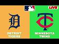 Minnesota Twins Vs Detroit Tigers | MLB 2026 | MLB Live Baseball Score | 11/06/2026