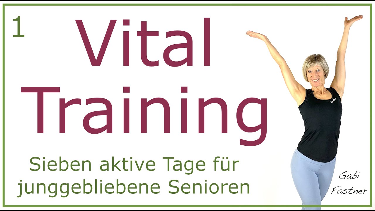 1von7🔅27 min. Vital Training für junggebliebene Senioren | ohne Geräte