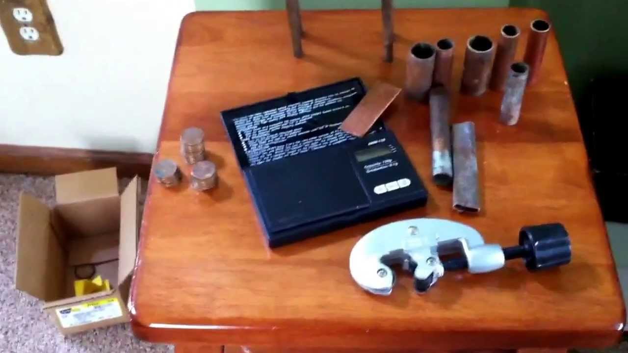 How to make copper bars with out melting pennies YouTube