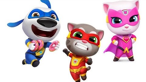 Talking Tom Hero Dash (Boss Batle), Cool Android Gameplay - Part 6