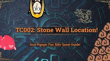 Temtem Technique Courses and Side Quests Guide part 2 - TC002: Stone Wall / Pigepic Fan