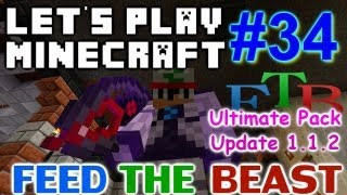 Let's Play Minecraft Hermitcraft FTB Ep. 34 - New Ultimate Pack Update 1.1.2