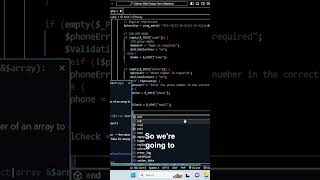 Check for Empty Email Form Field with PHP - Dynamic Web Development! #php #programming