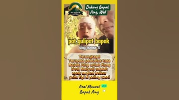 Bapak Aing Bukan Sekadar Sebutan! Ini Awal Mula Fenomenanya! Egi Anak Bapak Aing