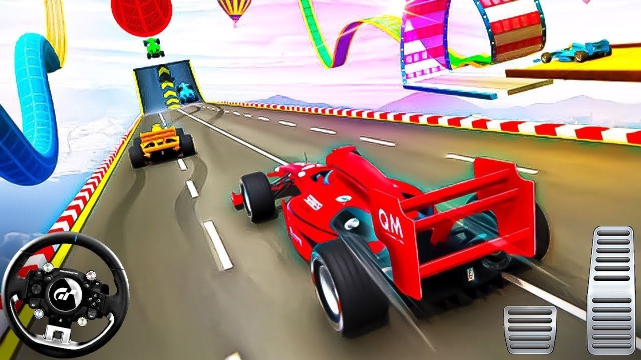 GT Formula Car Mega Ramp Extreme Racing - F1 Car Mega Ramp Racing ...