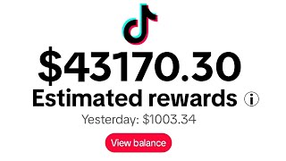 How I Made $43,170 From The TikTok Creativity Program In 30 Days