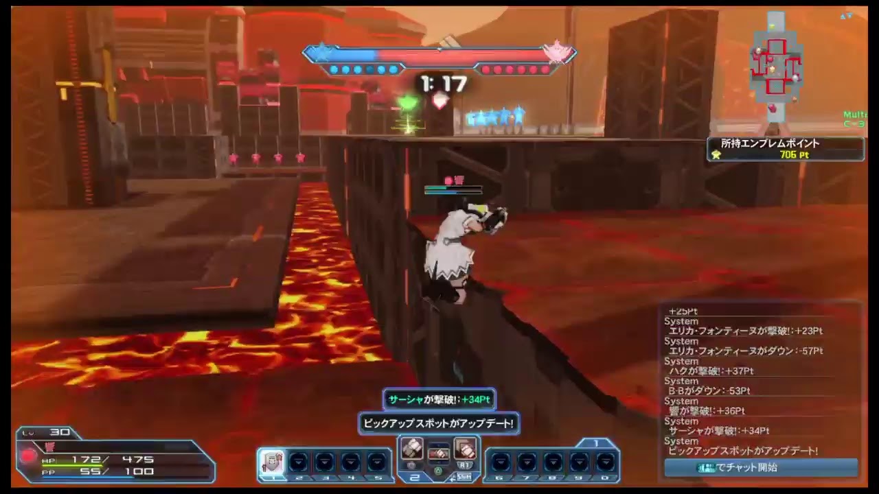 Pso2 バトルアリーナ 3335 Youtube