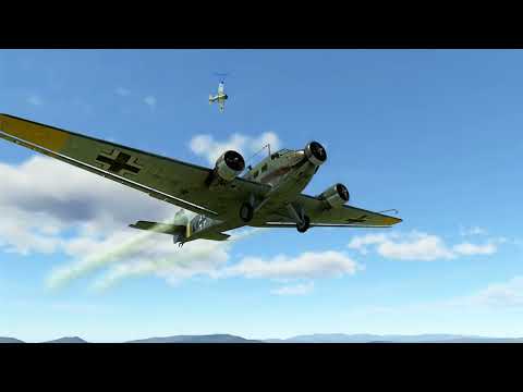 Видео: IL 2  Sturmovik  Battle of Stalingrad Второй вылет на  И16 против Ju52
