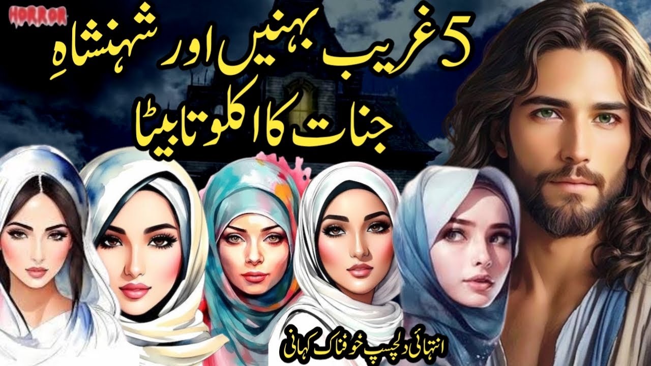 5 Ghreeb Bhenin Aur Shehnsha e Jinnat Ka Aklota Baita | Jinn Ki Kahaniyan | Dilchasp Khofnak Kahani