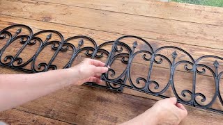 Cut up a $1 fence panel for this brilliant porch idea!