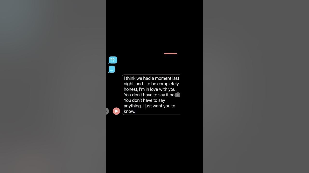 INFPs confessing to their crush YouTube