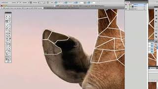 Speed Art Giraffe Low Poly | Adobe Illustrator