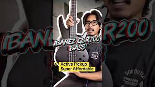 Ke tau gak kalau Ibanez GSR200 ini sebenernya "senjata maut" buat ke yang mau mulai serius di bass?