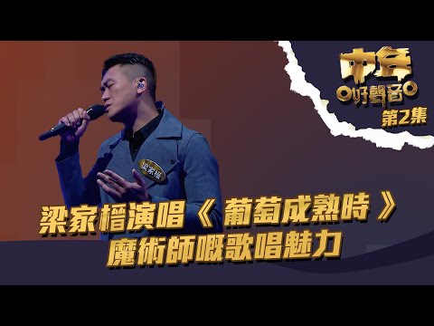 中年好聲音 ｜ 第2集丨 梁家榗 演唱《 葡萄成熟時 》 魔術師嘅歌唱魅力 ｜ 梁家榗 ｜ TVB綜藝