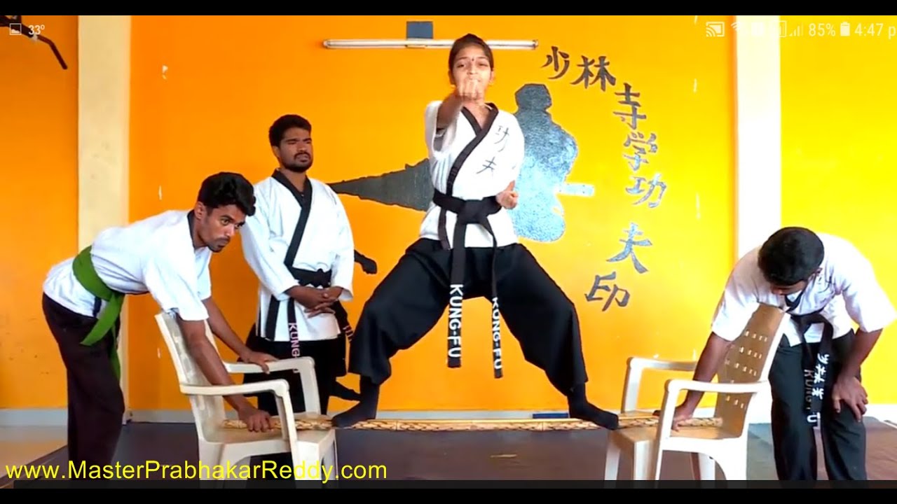 Girls Indian Self Defense Master Prabhakar Reddy Kungfu Nellore Martial arts +91 9849465401