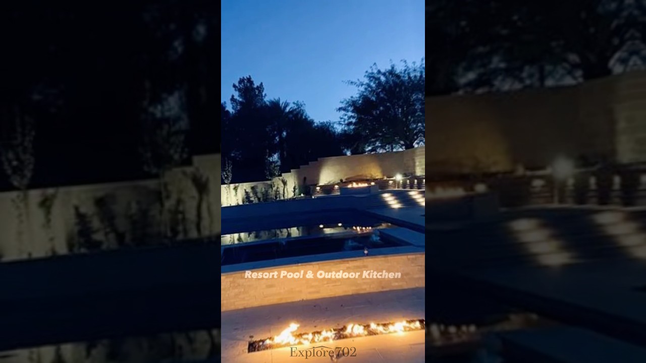 4,226 Sq Ft Luxury Home Tour: Guard-Gated Vegas Pool! After the Open House