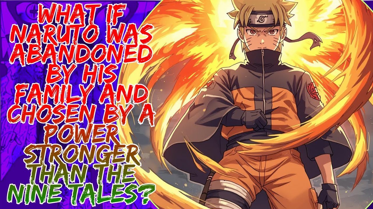 What if Naruto was  abandoned  by his family and chosen by a power stronger than the nine tales?