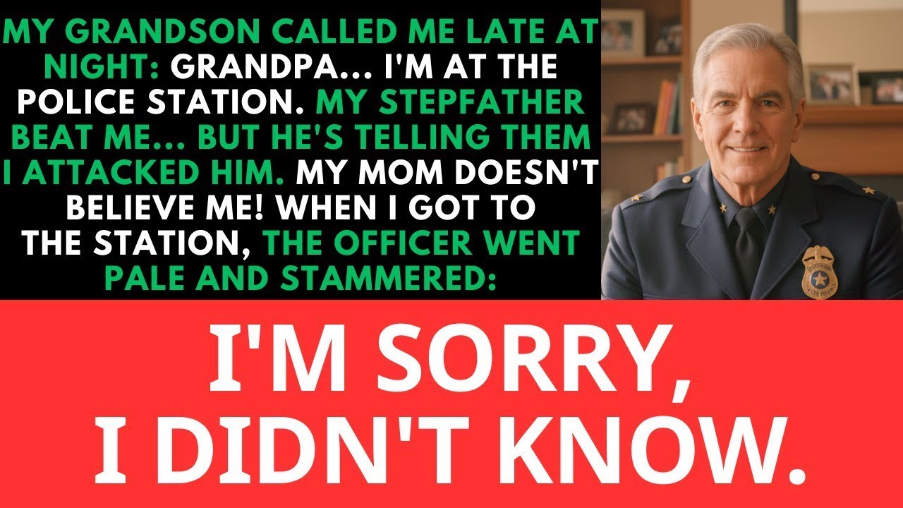 My Grandson Called Crying From The Police Station Saying I'm Afraid Of My Stepfather