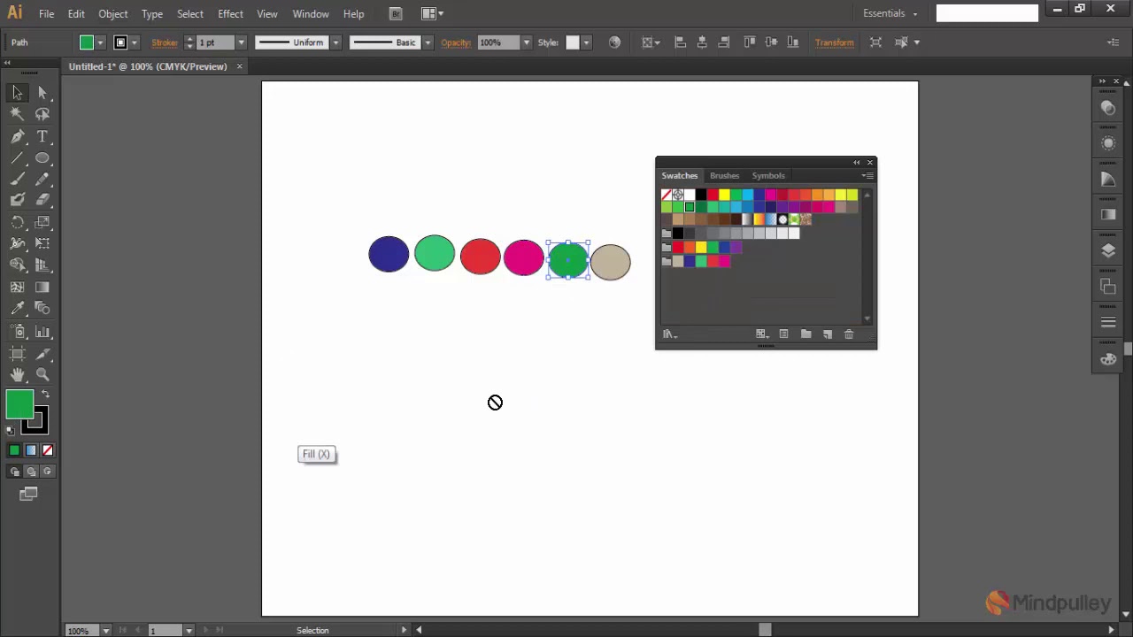 057 Creating color group in switch panel Adobe Illustrator Tutorials