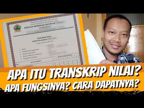 Video: Apakah saya perlu memberikan transkrip saat mendaftar?