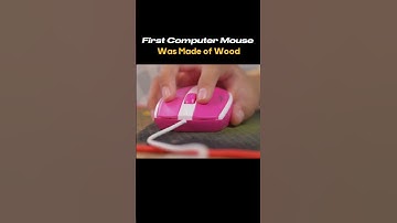 The First Computer Mouse Was Made of Wood! 🖱️🪵