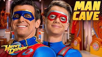 Funniest and Wildest Moments in the MAN CAVE 🦸 | Henry Danger