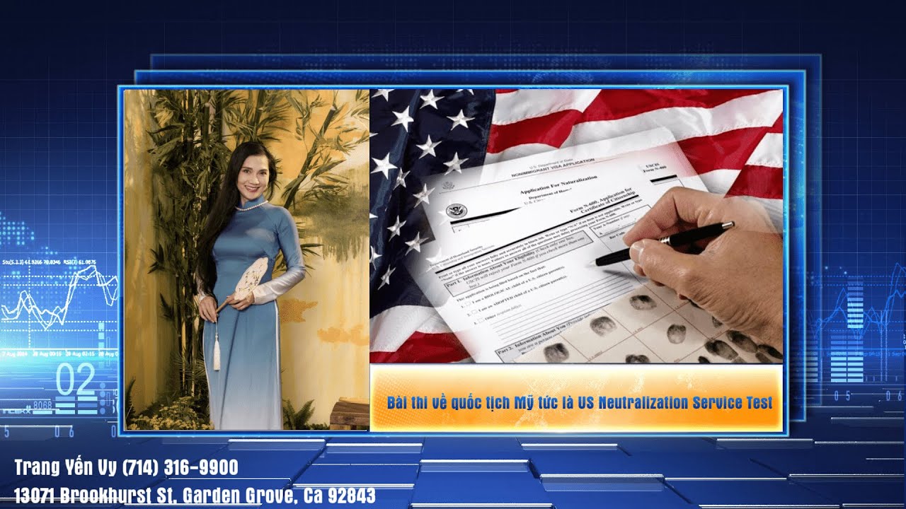 🔴 Trang Yen Vy IVTV BREAKING NEWS | Bài thi về quốc tịch Mỹ tức là US Neutralization Service Test
