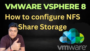 VMware vSphere 8.0 ! How to configure NFS Storage for ESXI Host Step by step guide !