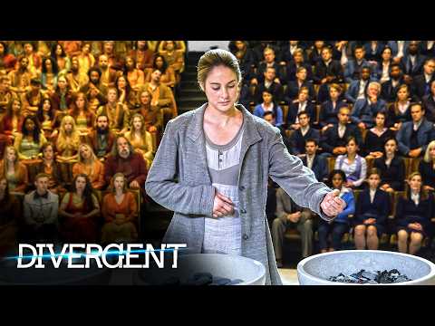 Beatrice picks Dauntless at the Choosing Ceremony🩸Divergent | Shailene Woodley