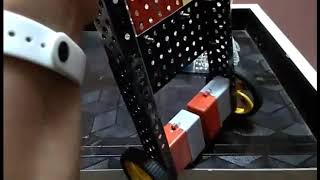 Ultrasonic sensor Robot using Avishkaar Kit