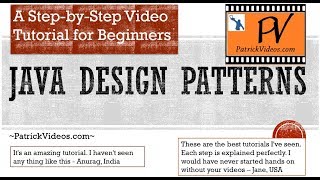 Java Design Patterns  step by step  made easy for Beginners.