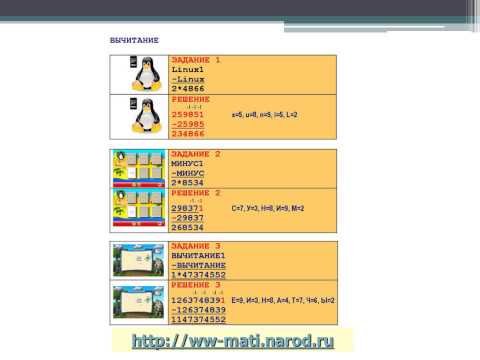 Мастер-класс. Развивающая математика и информатика