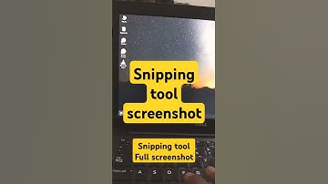 How to take a full screenshot using a snipping tool in windows #windows #snipping #productivityhacks