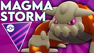 *MAGMA STORM* HEATRAN HAS AN INSANE ANIMATION! IS IT WORTH USING IN THE MASTER LEAGUE?| PoGo PvP