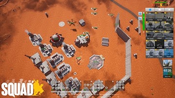 SATCOM: New Squad RTS Game Commander Perspective | Full Game, Commander POV, 100 Player Gameplay