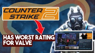 CS2 Under Fire: Counter-Strike 2 Now Valve's Worst-Rated Game Ever