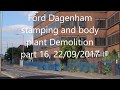 Ford Dagenham stamping and body plant Demolition part 16