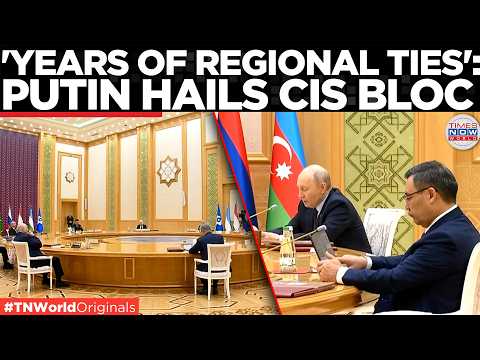 WATCH: Putin Leads CIS Summit in Turkmenistan as Russia Pushes Regional Unity | Times Now World