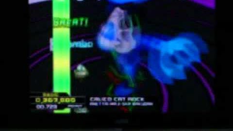 DDR Calico Cat Rock with Angelfish Arrows